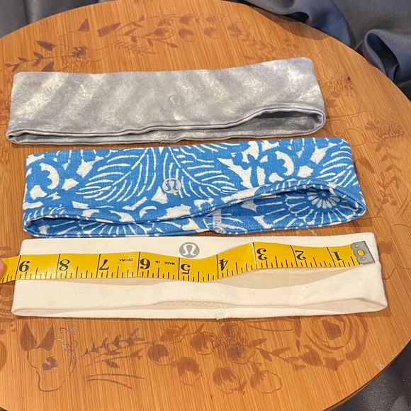 lululemon athletica Hair Accessories Set - Gray, Blue, Cream - Picture 7 of 7